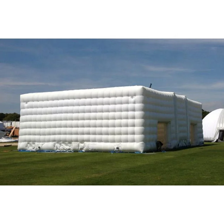 Outdoor Inflatable Party Tent , White House Inflatable Tent , Giant Inflatable Event Cube Tent for party
