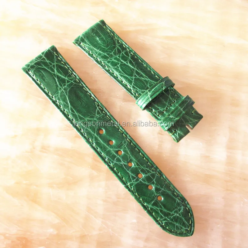 
rare exotic crocodile strap for watches 