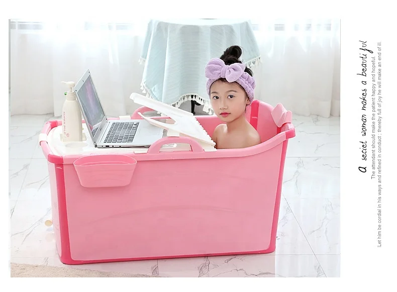 (Free Shipment by Sea) Lowest factory price PP Plastic Portable Bathtub for Child with best quality
