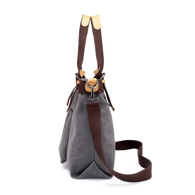 
Women Shoulder bags Casual Vintage Hobo Canvas Handbags Top Handle Tote Crossbody Shopping Bags 