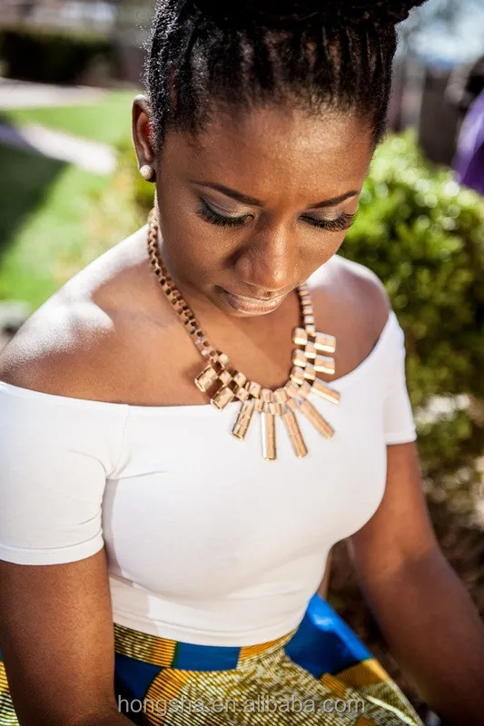 Pictures of long african print skirts and tops HSd7253