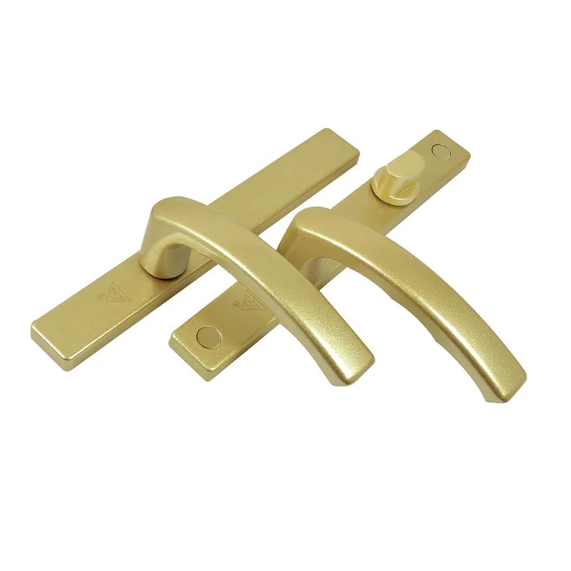 High Quality metal  Aluminum Alloy Flat Open Door handle and locks