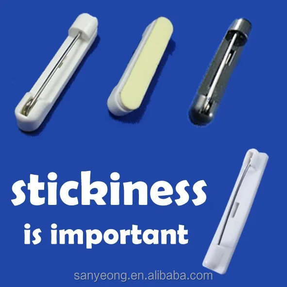 
Factory ID clip strap button badge holder clip plastic badge clip 