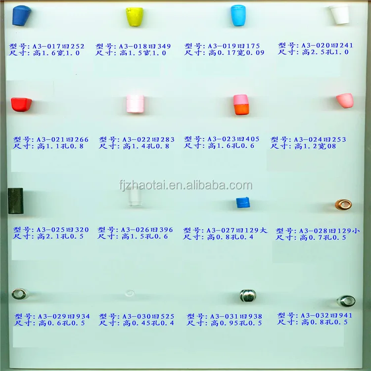 Wholesale Adjustable toggle white and black rubber silicone stopper buckle for mask 3mm stretch rope adjustment