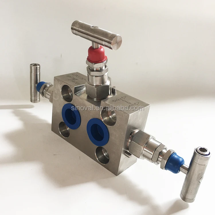 Ss316 1/2NPT 6000PSI Гидравлический 3 способ клапан