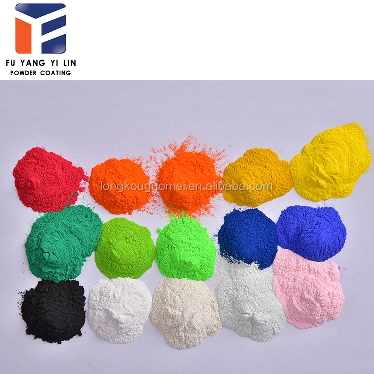 Semi Gloss Эпоксидной Полиэфирной Порошковой Краской