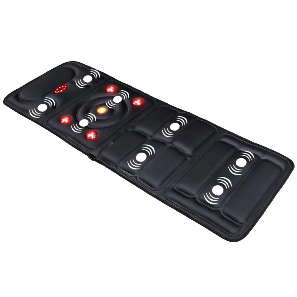 New Product Hot Sale Full Body Mat Vibrating Infrared Heat Electric Massage Mattress