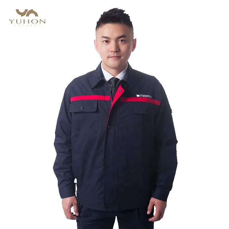 cheap Work Coat for men engineering uniform Mechanic Workwear