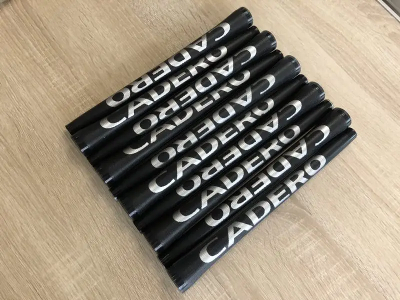 
NEW CADERO 2X2 AIR NER Crystal Standard Black/Green Golf Grips Transparent Club Grip 10 Colors Available With Soft Material 