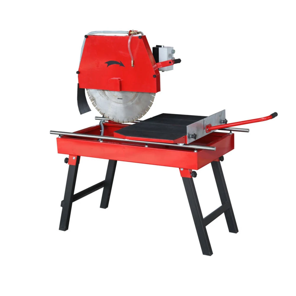 600mm Blade Hand Operated Table Saw Stone Cutting Machine for Laterite 210mm Cutting Thickness (max.) 100 Production Capacity