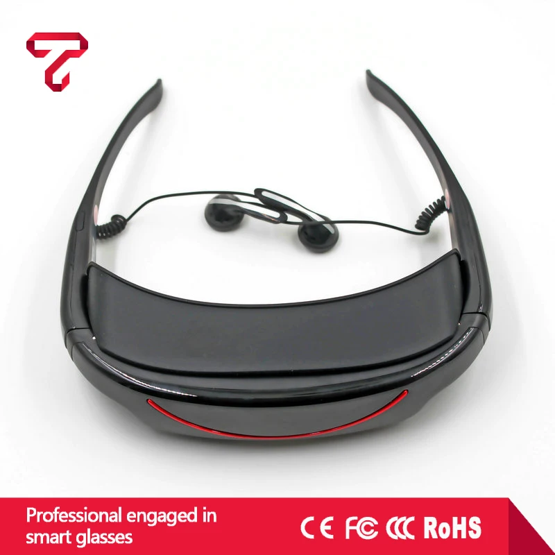 
72 Inch mobile theatre video glasses for TV-box, UAV and PSP 