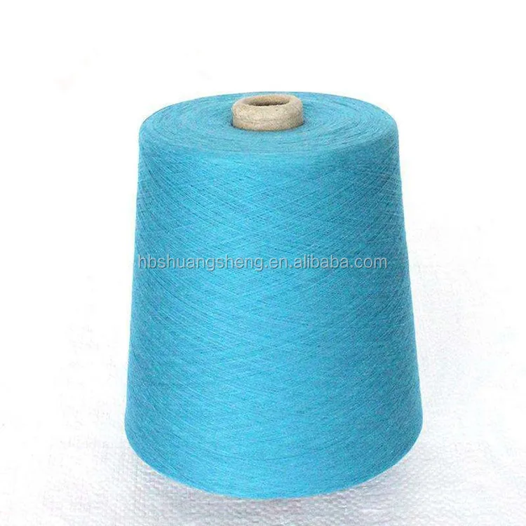 100% Cotton Combed Yarn Ne 50/1 Raw white and Dyed