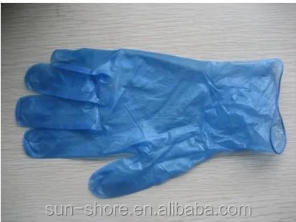 Disposable vinyl (PVC),