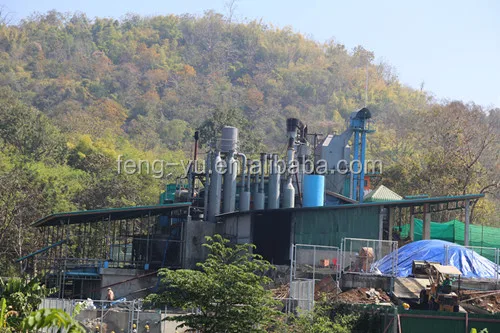 Fengyu 400KW rice husk MSW-RDF biomass gasifier power plant in Thailand