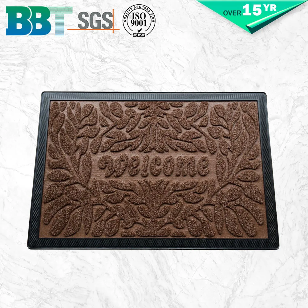 Welcome Economical Entrance Floor Mats round doormat