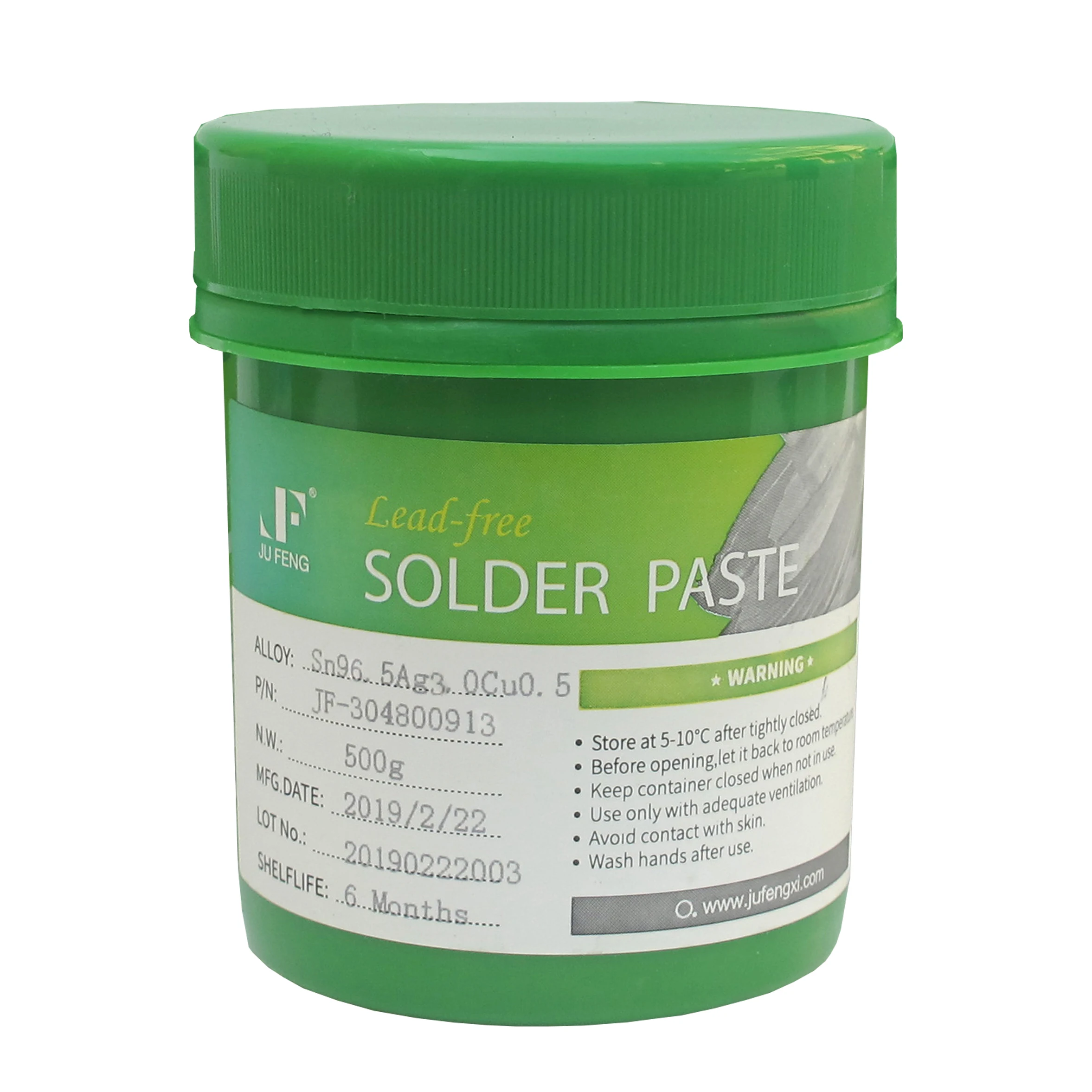 Lead free solder paste Sn96.5Ag3.0Cu0.5