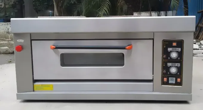 Cheap Price Single Deck 2 Trays Gas Mini Oven for Bakery Restaurant and Hotels