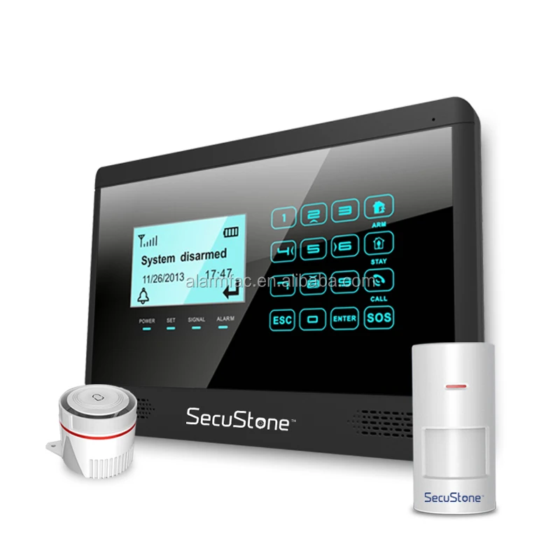 Tuya app Italian French WIFI  gsm  Security  Alarm system with fall detection