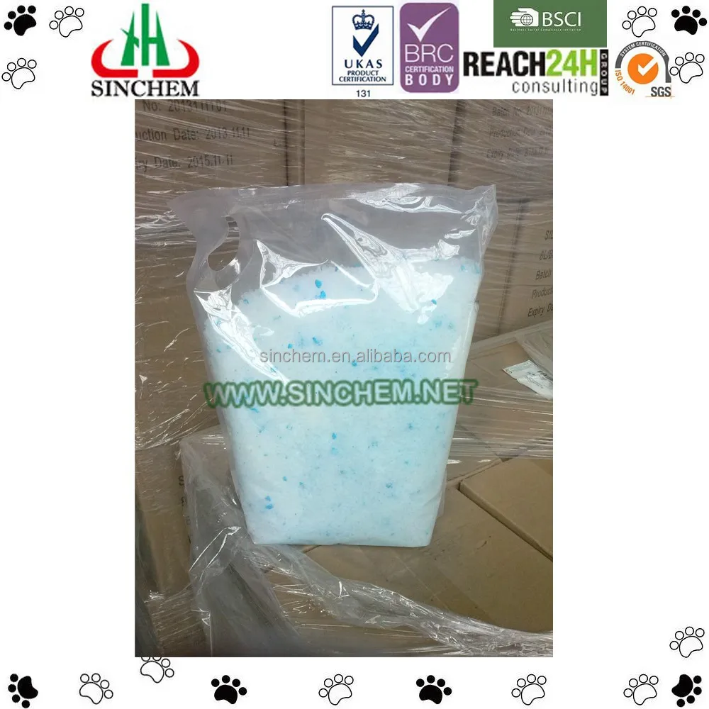 2015 ZOOMARK Silica gel cat litter /silitter
