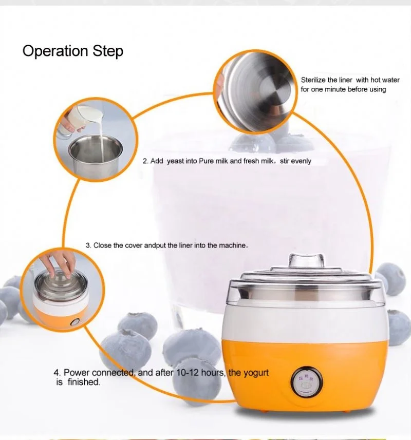 CE approved kitchen appliance plastic or stainless steel liner curd maker
