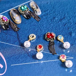 Hot sale jewelry nail stickers glossy rhinestone decoration