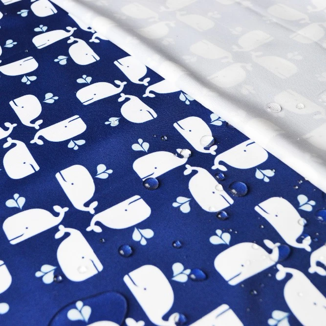 Водонепроницаемая водоотталкивающая ткань PUL с принтом для тканевых подгузников, влажная сумка с индивидуальным принтом PUL