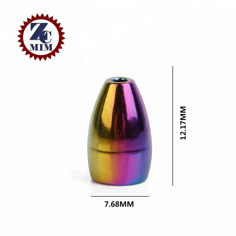 MIM For Tungsten fishing weights sinkers wholesale