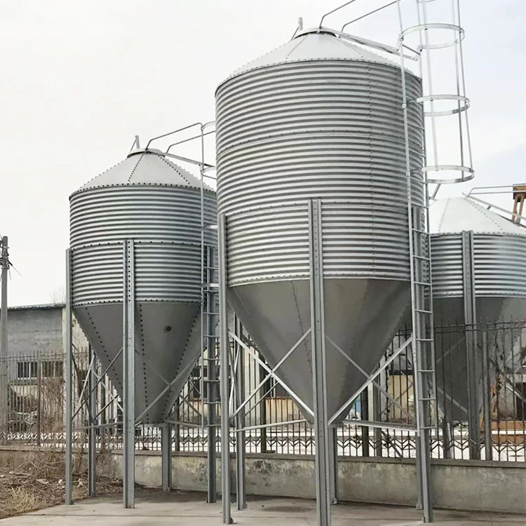  20 тонн хранилище для корма свиней и цыплят горячего цинкования продажа