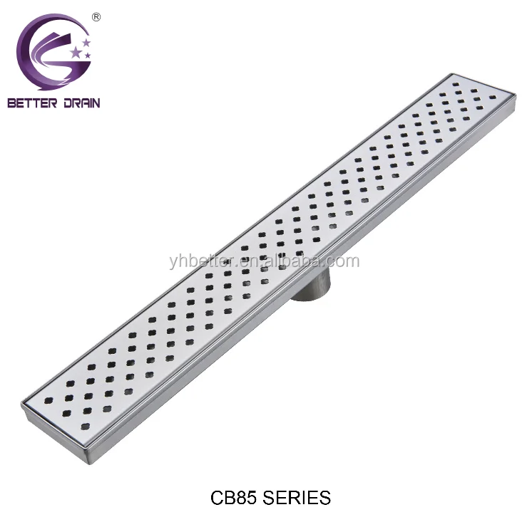 
Stainless steel linear drain, Floor drain,Long floor drain CB85 