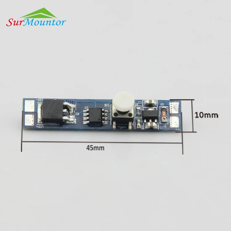 Led Touch Dimmer,Mini Button Switch For Led Strip Light