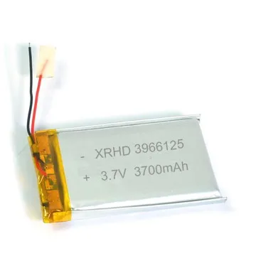 Литий-полимерный 3966125 3.7 В 3700 мАч литиевые элементы полимерный аккумулятор