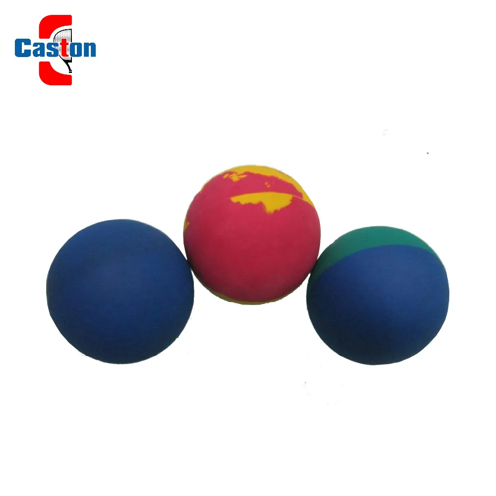 Two Yellow Dots Low Speed Rubber Ball Training Competition Squash Ball