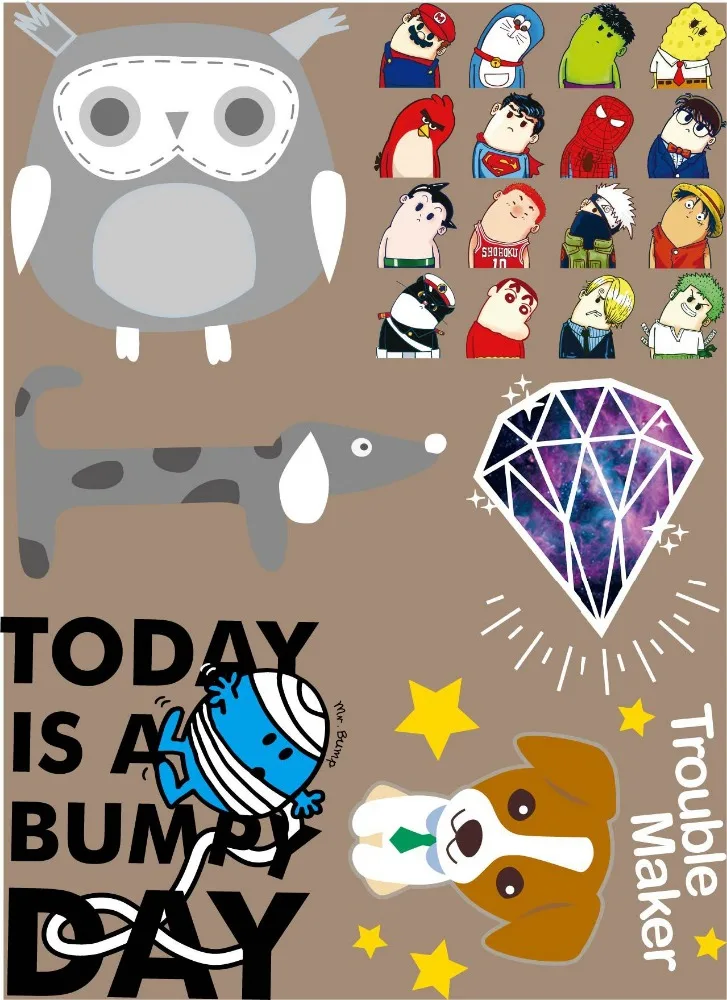 yiwu gillian Factory Direct heat transfer printing paper plastisol heat transfer rappers