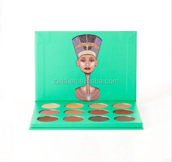 
2019 New interesting products high pigment branded eye shadow small make up eyeshadow palettes for wholesale 