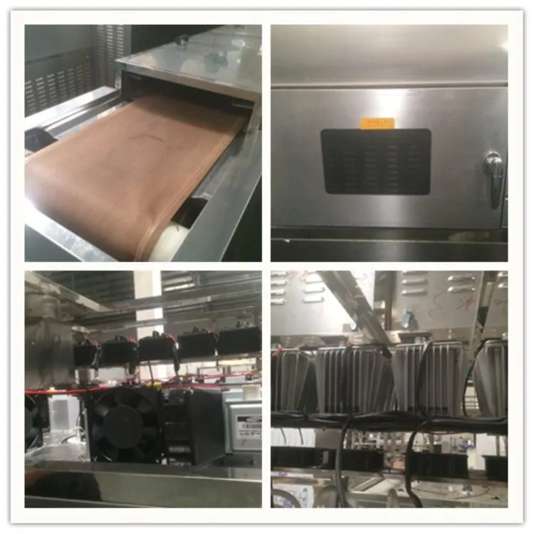 
Industrial Spice Microwave Tunnel Dryer Sterilizer Equipment Condiment Microwave Drying Sterilization Machine 