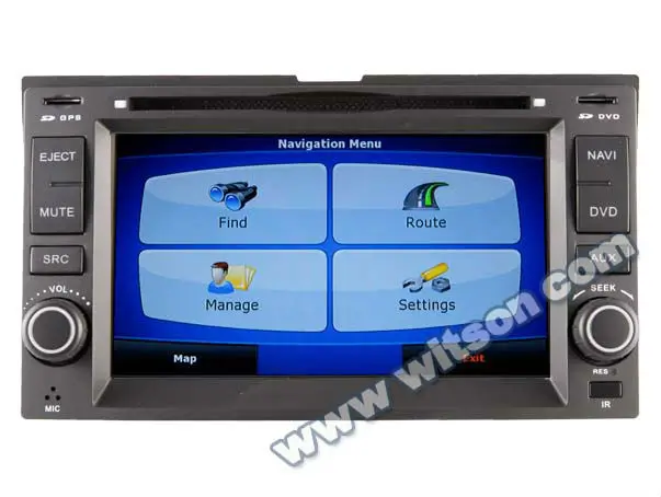 WITSON 7-дюймовый GPS KIA ROND7(2006-2011) A8 автомобиль с платформой Чипсет S100