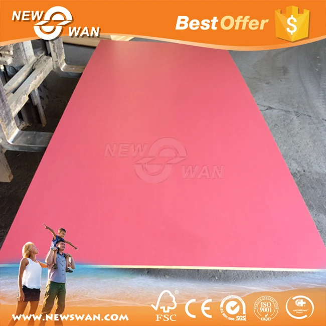 
Melamine Faced MDF 18 mm,Wood Grain Colour 