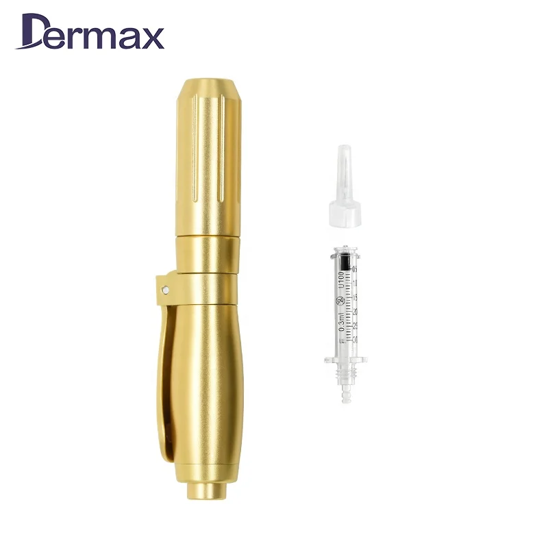Gold Anti Wrinkle crosslinked ha 2 ml derm hyaluronic injector for hyaluronic pen with CE/ISO