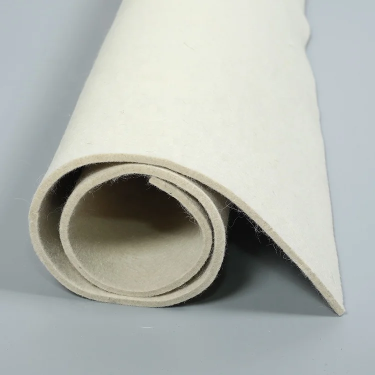 
10mm thick pure 100 merino wool felt fabric wholesale 