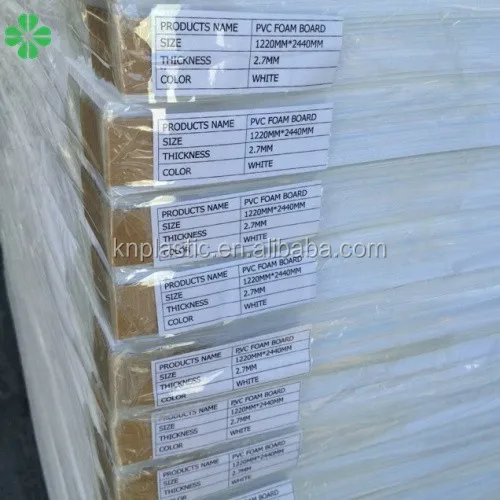 
KN Brand PVC rigid board sheets 