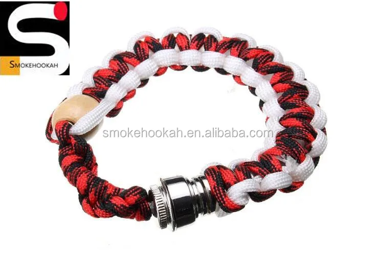 Smokehookah bracelet smoking pipe for sneak a toke discreet click n vape