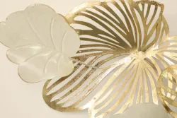 Home Decoration metal art lotus flower  3D for living room decor