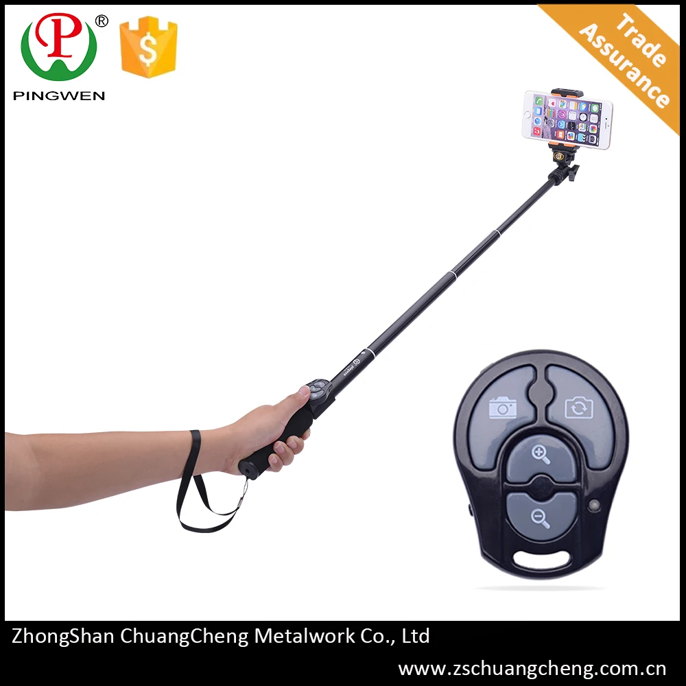 
PingWen Selfie kit camera shutter shooting wireless light high quality self colourful selfie stick 
