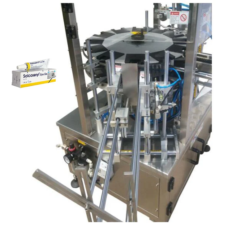 PF-50 щит роторного типа Semi автоматическая машина коробки для различных размеров товара