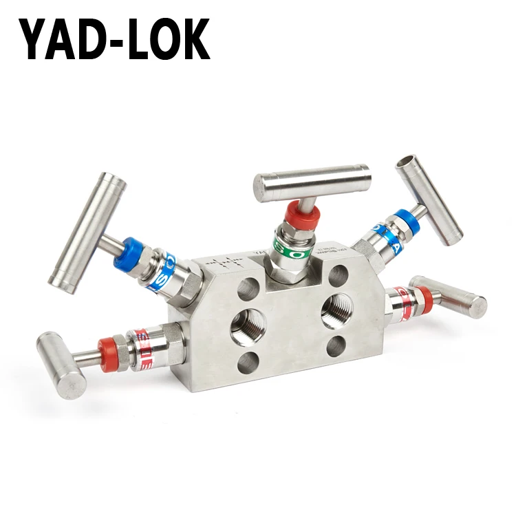 YAD-LOK китайский производитель высокого давления 6000Psi коллектор 5 трехходовой