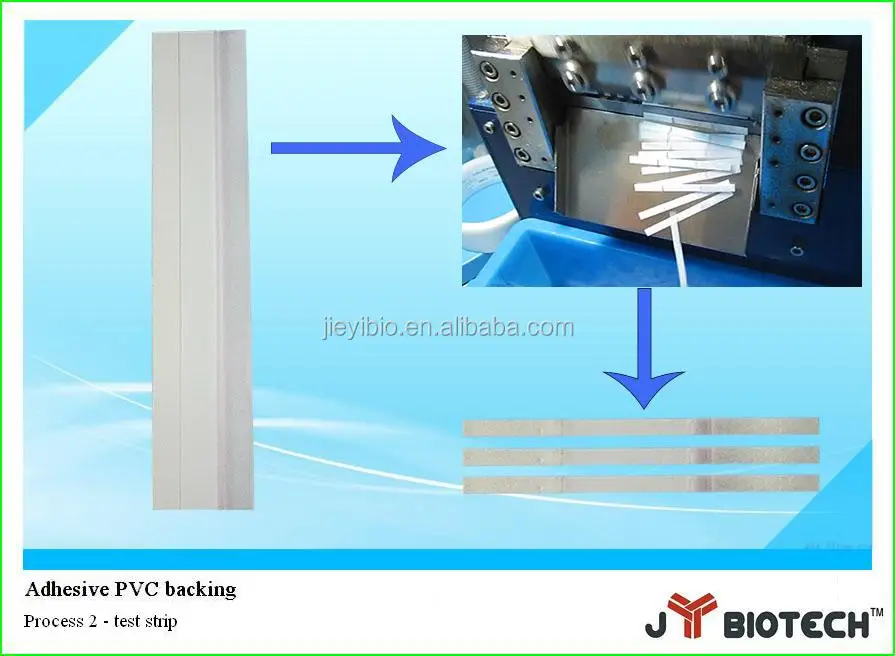 PVC self adhesive sheet for rapid test DB-7