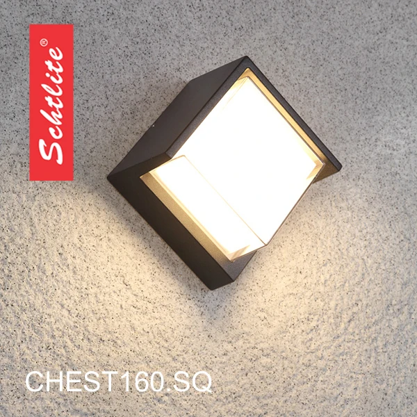 
CHEST 12W Energy Saving Morden Outdoor Waterproof Led Bulkhead Light 