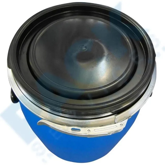 
210 liter HDPE clean used plastic drums barrels for chemical packing 