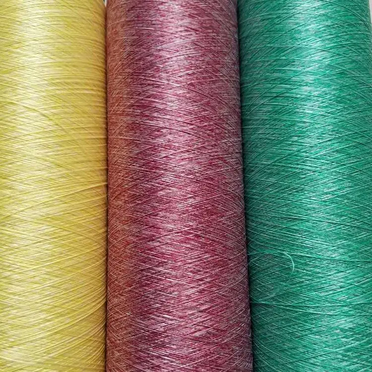 100D/144F DTY HIM GRS recycled Polyester CD cationic disperse melange effect dancing yarn for Knitting