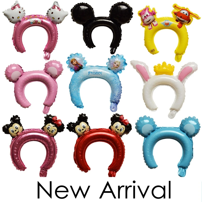 
Wholesale Hot selling Foil Plush Zoo Jungle Animal shaped Headbands Ears Zebra Giraffe Elephant Tiger 